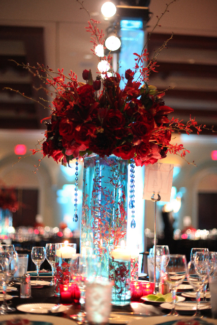 Inspiration needed red rose centerpieces photo 10977091
